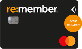 re:member-kortet (black-design) – produktbilde
